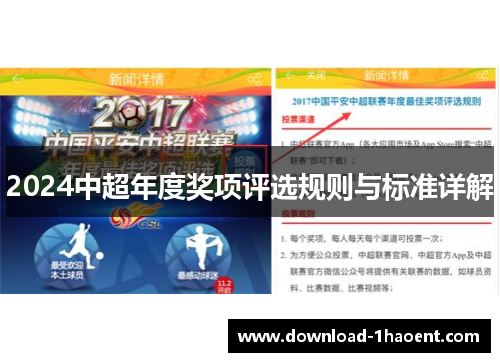 2024中超年度奖项评选规则与标准详解