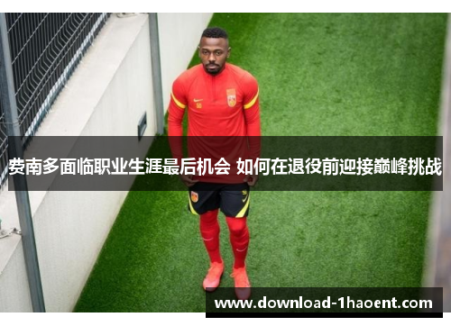 费南多面临职业生涯最后机会 如何在退役前迎接巅峰挑战