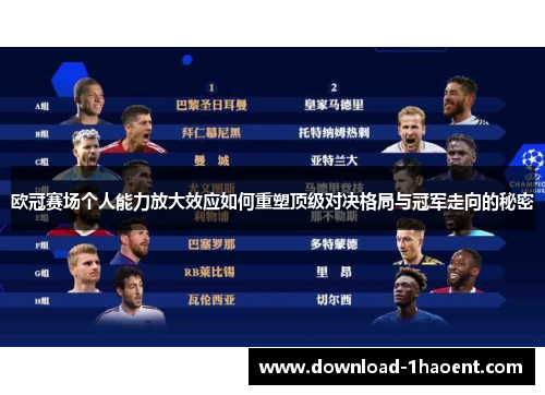 欧冠赛场个人能力放大效应如何重塑顶级对决格局与冠军走向的秘密
